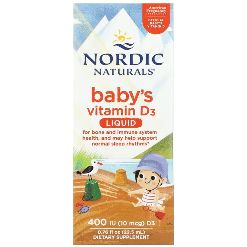 NORDIC NATURALS Baby's Vitamin D3 400 IE - 22,5 ml