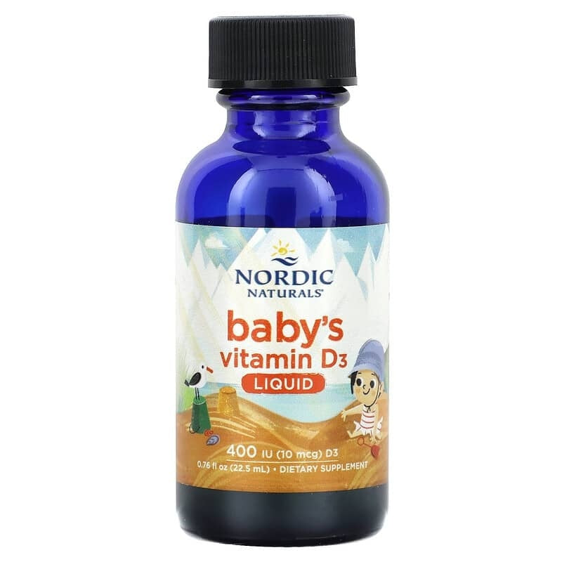 NORDIC NATURALS Baby´s Vitamin D3 400 IU - 22.5 ml