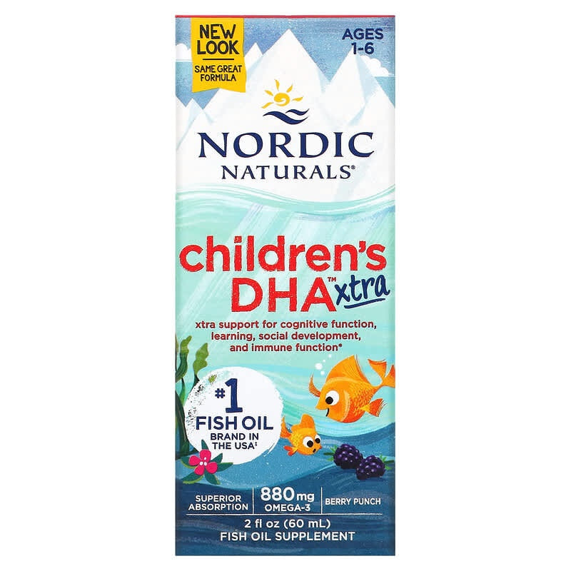 NORDIC NATURALS Children´s DHA Xtra 880mg - 60ml Berry Punch