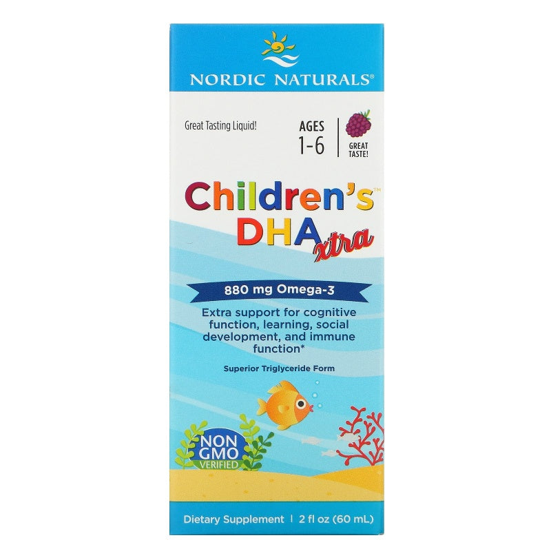 NORDIC NATURALS Children´s DHA Xtra 880mg - 60ml Berry Punch