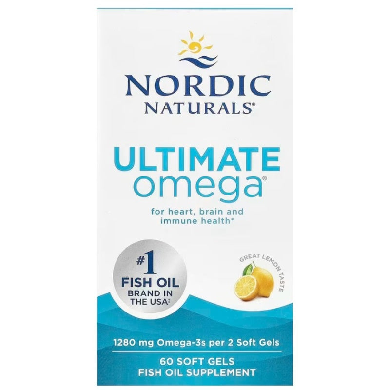 NORDIC NATURALS Ultimate Omega-3 1280mg 60 Softgels
