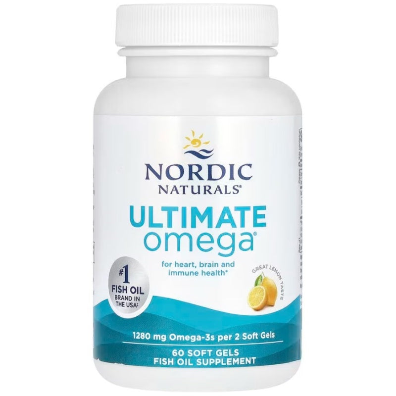NORDIC NATURALS Ultimate Omega-3 1280mg 60 Softgels