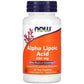 NOW FOODS Alfa-liponsyra – ALA 250 mg x 60 vegetabiliska kapslar