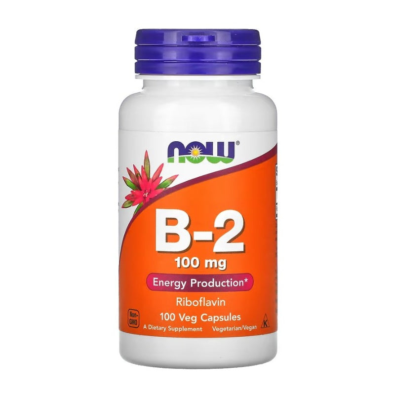 NOW FOODS Vitamin B-2 Riboflavin 100mg x 100Caps