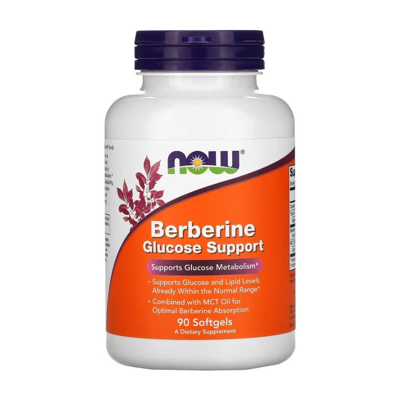 NOW FOODS Berberine Glucose Support 90 Softgels