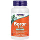 NOW FOODS Boron 3mg - 100 kapsler