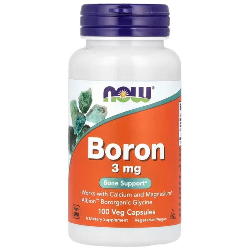 NOW FOODS Boron 3mg - 100 caps