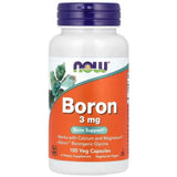 NOW FOODS Boron 3mg - 100 kapsler