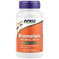 NOW FOODS Bromelain 500mg - 60vcaps