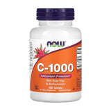 NOW FOODS C-vitamin-1000 med hyben & bioflavonoider - 100 tabletter