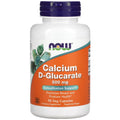 NOW FOODS Calcium D-Glucarate 500mg - 90 vcaps