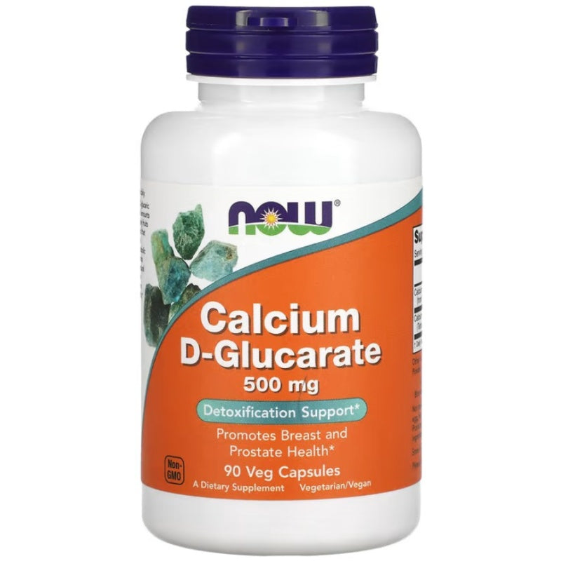 NOW FOODS Calcium D-Glucarate 500mg - 90 vcaps