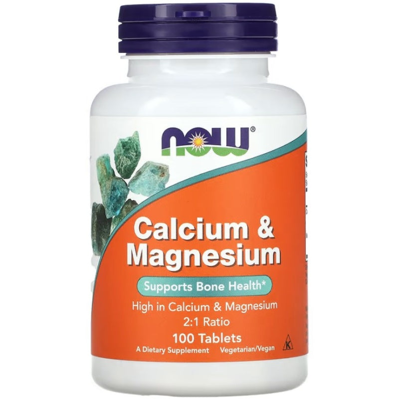 NOW FOODS Calcium Magnesium 100tab
