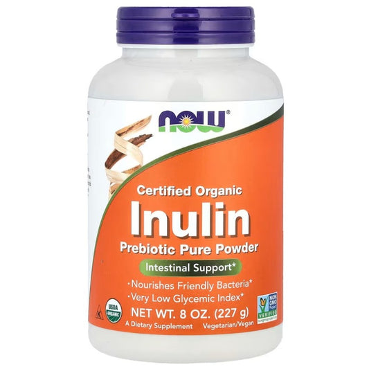 NOW FOODS Inulinpulver – 227 gram
