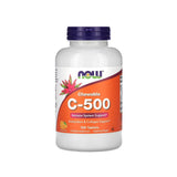NOW FOODS C-vitamin 500 mg 100 tuggtabletter apelsinsmak