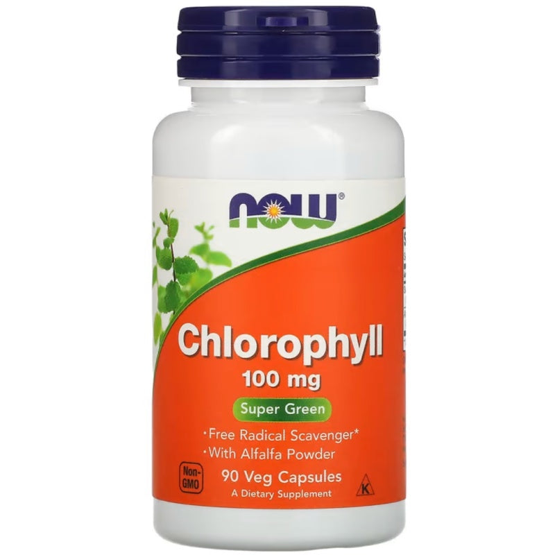 NOW FOODS Chlorophyll 100mg - 90vcaps