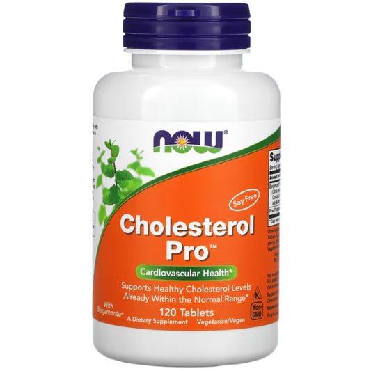 NOW FOODS Cholesterol Pro (Bergamot) - 120 tabletter