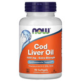 NOW FOODS Torskeleverolie 1000mg - 90 softgels