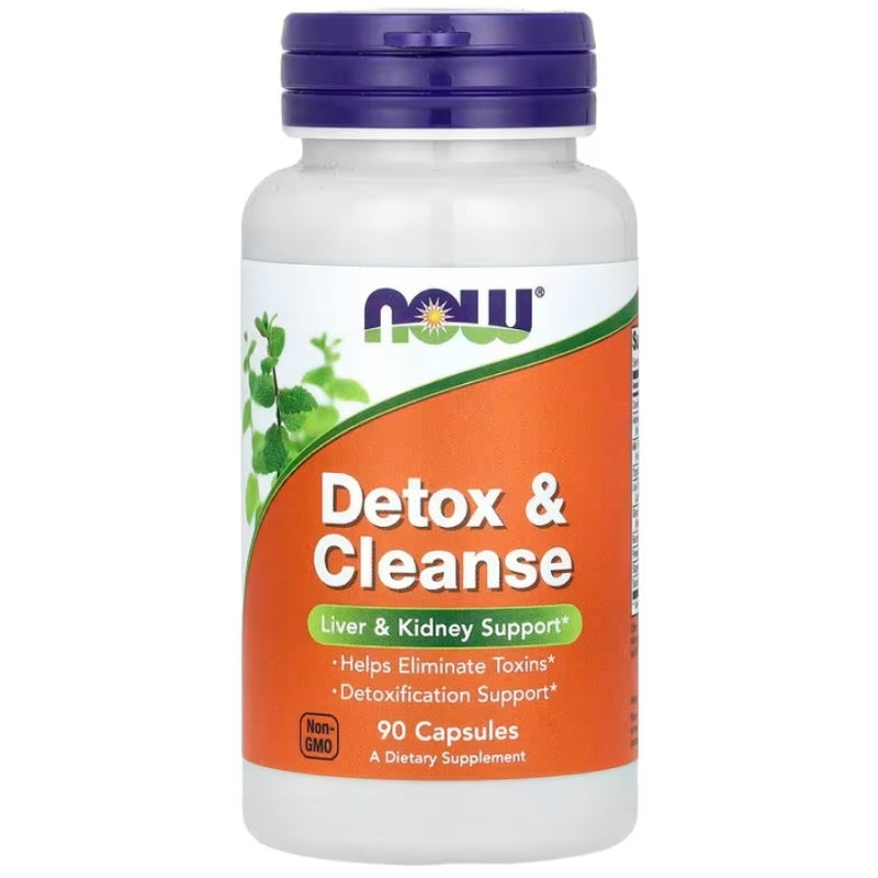 NOW FOODS Detox & Cleanse 90 Vegkapsler