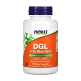NOW FOODS DGL med Aloe Vera - 100 vcaps