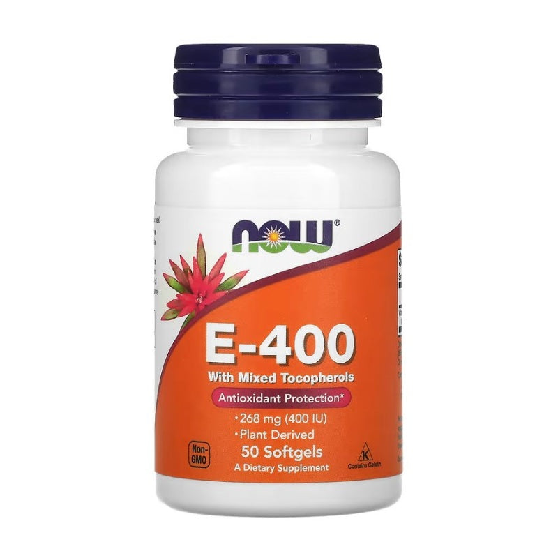 NOW FOODS Vitamin E400iu 50softgels