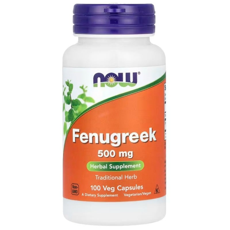 NOW FOODS Fenugreek 500mg 100caps