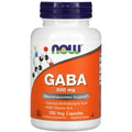 NOW FOODS GABA 500mg with Vitamin B6 - 100 vcaps