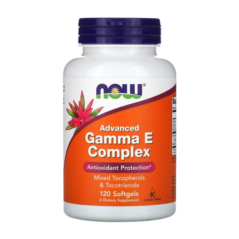 NOW FOODS Advanced Gamma E Complex - 120 softgels