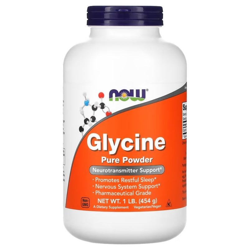 NOW FOODS Glycine Powder 454g