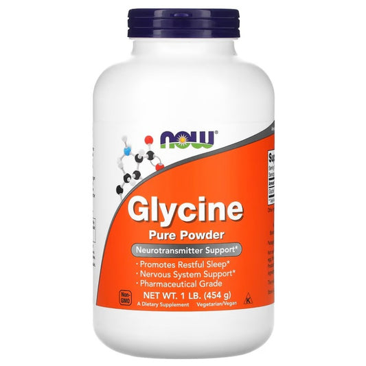 NOW FOODS Glycine Powder 454g
