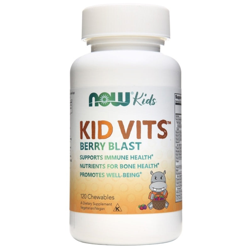 NOW FOODS Kid Vits - 120 chewables Berry Lemonade