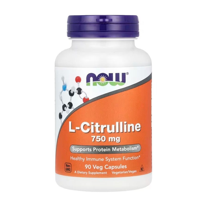 NOW FOODS L-Citrullin 750mg - 90 vcaps