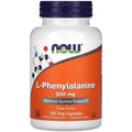 NOW FOODS L-Phenylalanine 500mg - 120 vcaps