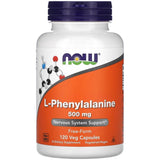 NOW FOODS L-Phenylalanine 500 mg - 120 veg.kaps.