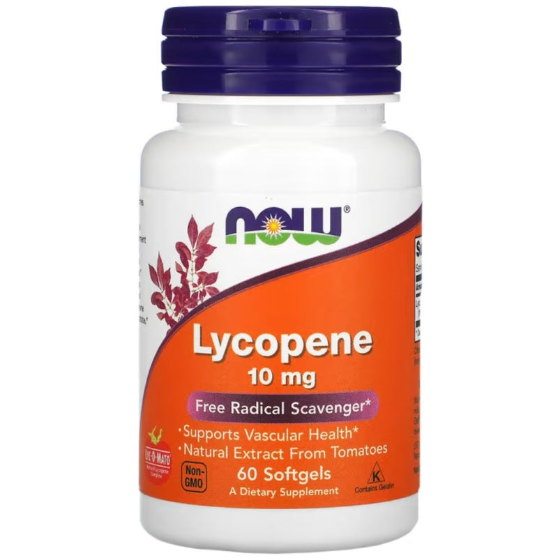 NOW FOODS Lycopene 10mg - 60softgels