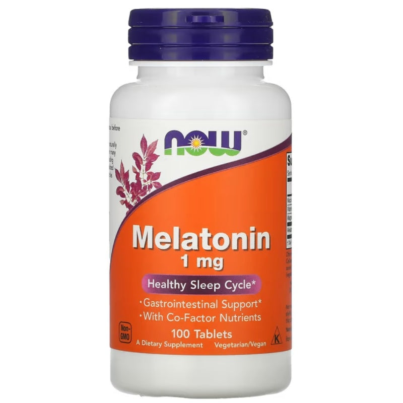 NOW FOODS Melatonin 1mg - 100 tablets