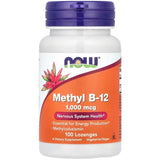 NOW FOODS Methyl B12, 1000 mcg - 100 sugetabletter
