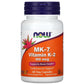 NOW FOODS MK-7 Vitamin K-2, 100mcg - 60 vcaps
