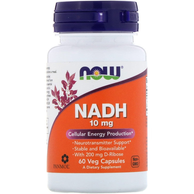 NOW FOODS NADH 10mg - 60 vcaps