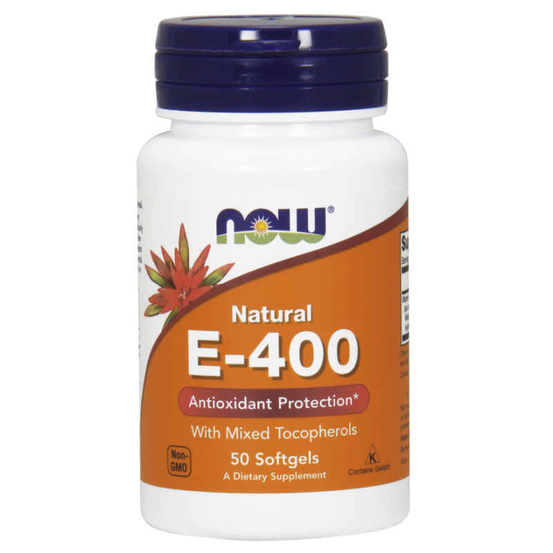 NOW FOODS Vitamin E400iu 50softgels