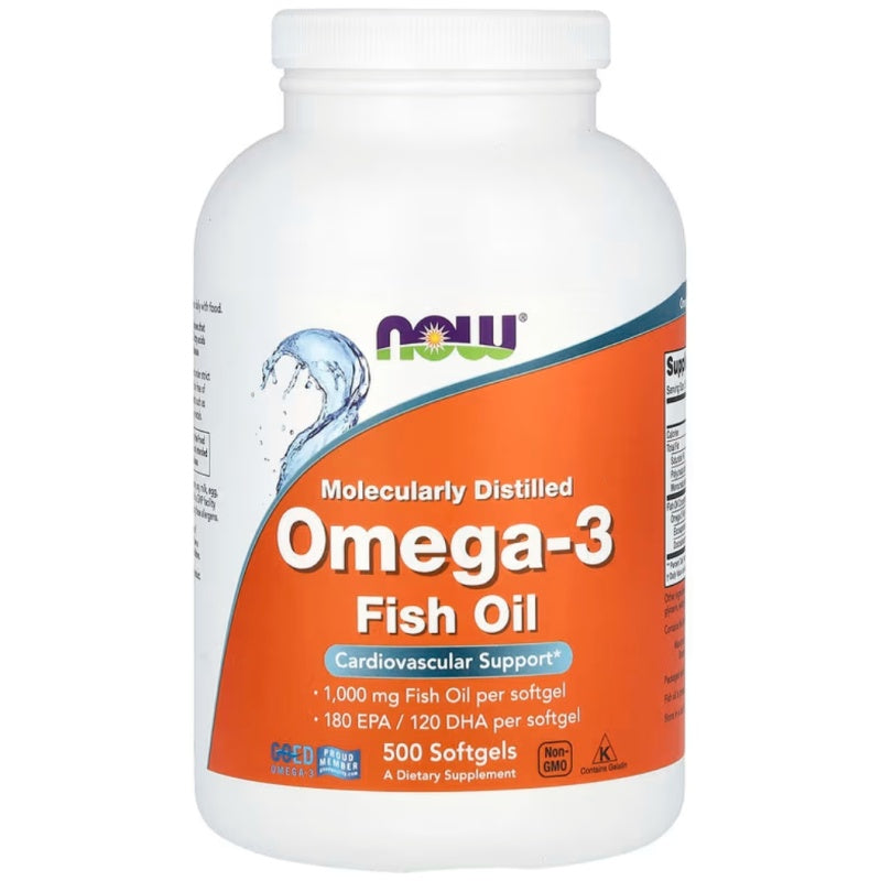 NOW FOODS Omega 3 - 500 softgels