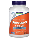 NOW FOODS Omega 3 fiskeolie - 200 softgels