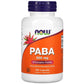 NOW FOODS PABA 500mg - 100 kapsler