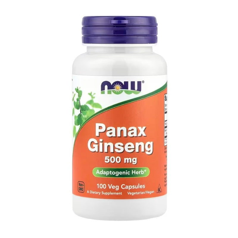 NOW FOODS Panax Ginseng, 500mg - 100 caps