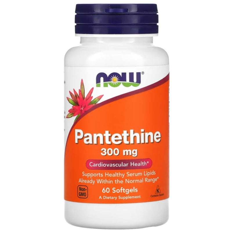 NOW FOODS Pantethine 300mg - 60 softgels