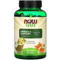 NOW FOODS PETS Omega-3 Support - 180 softgels