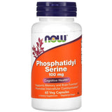 NOW FOODS Phosphatidylserin 100 mg - 60 veg. kapsler