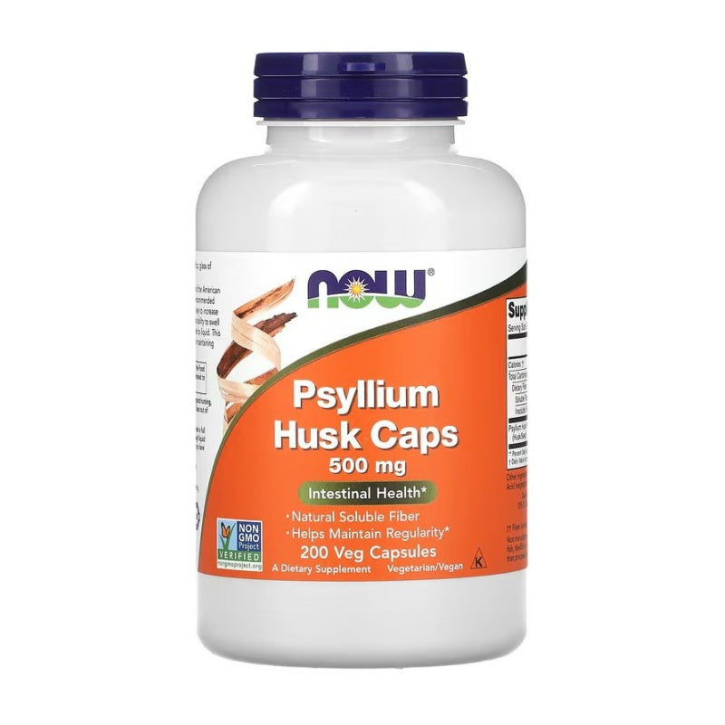 NOW FOODS Psyllium Husk 500mg 200vcaps