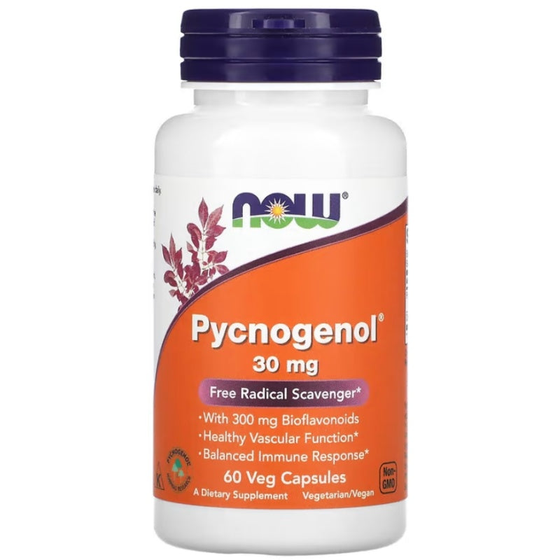 NOW FOODS Pycnogenol 30mg - 60 vcaps