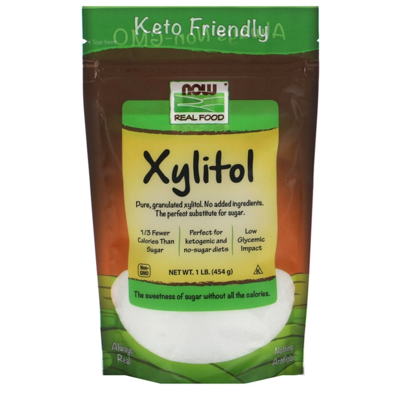 NOW FOODS Xylitol 100% Pure - 454g